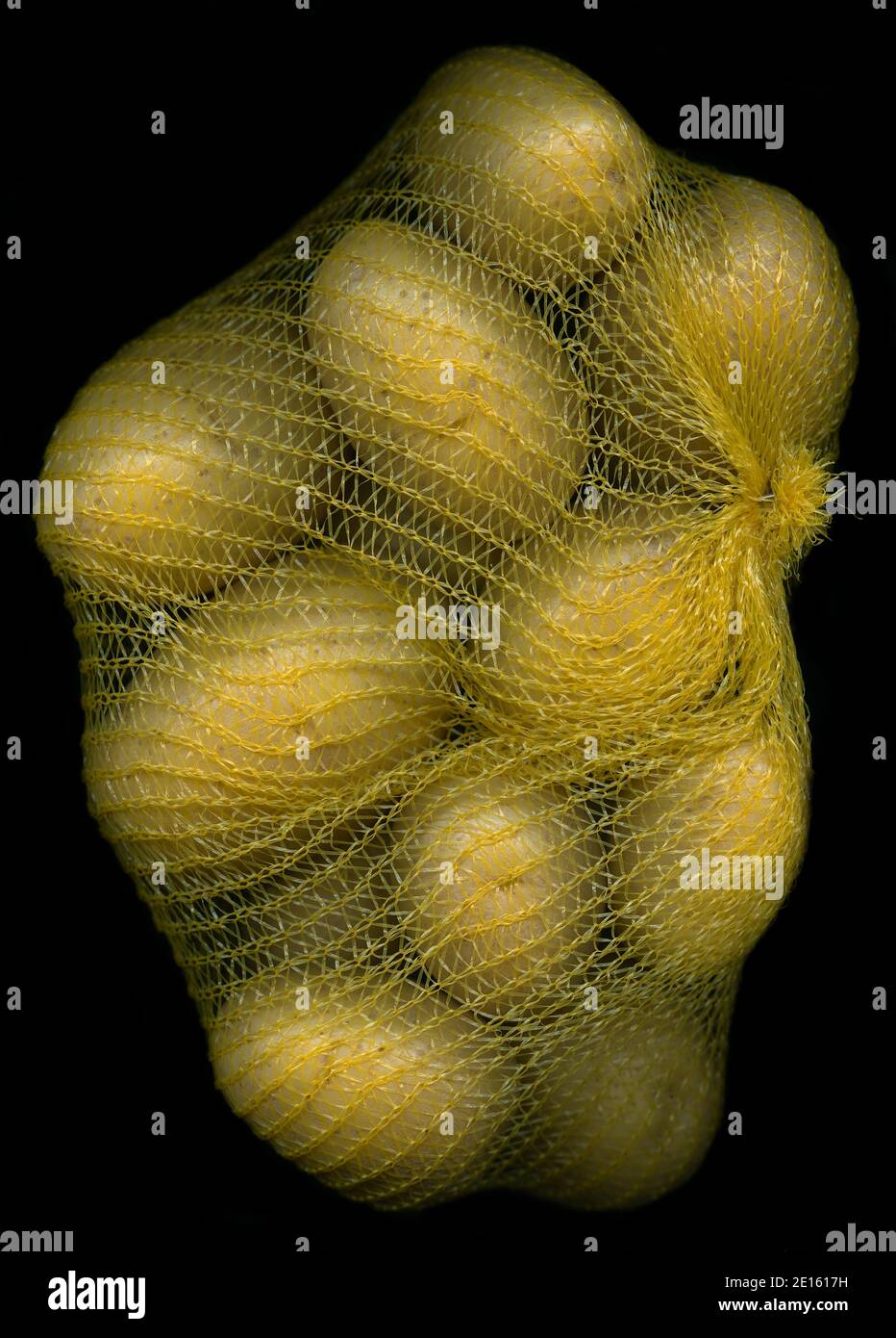 Net Plastic Potato Stock Photo Alamy