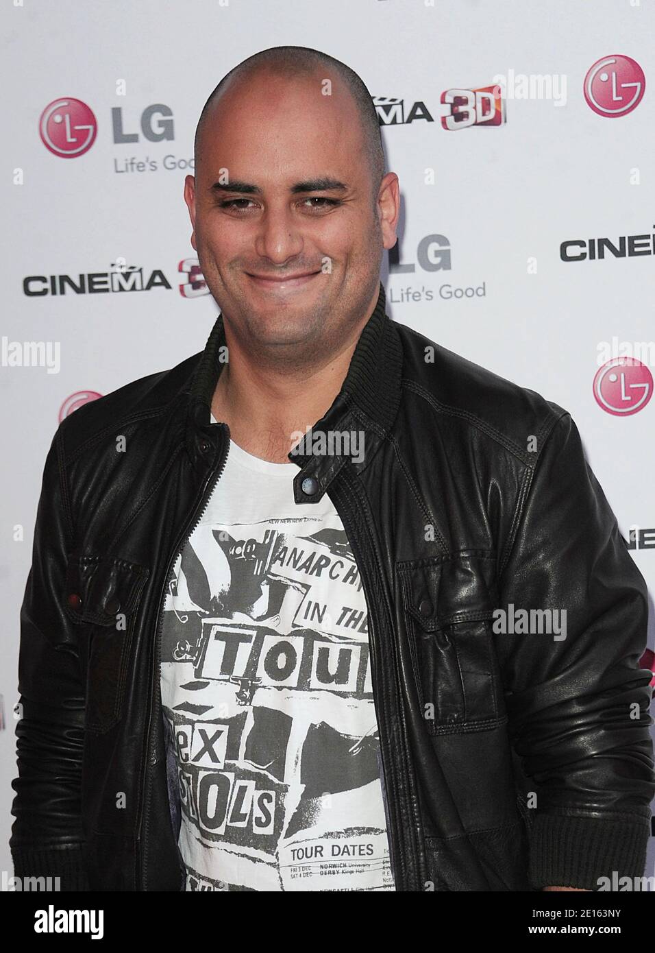 Jerome Commander attends the LG Cinema 3D European Launch held at The ...