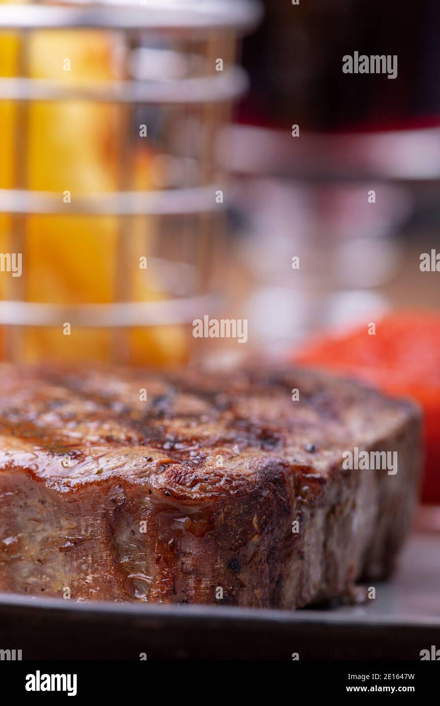New potato steak vegetables hi-res stock photography and images - Alamy