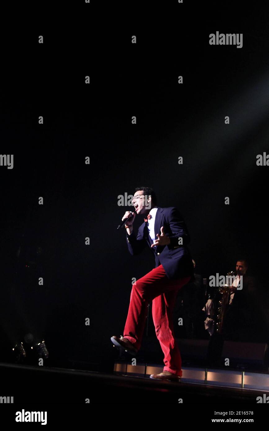 Ben l'Oncle Soul perfoms live at 'Le Zenith', in Paris, France, on ...