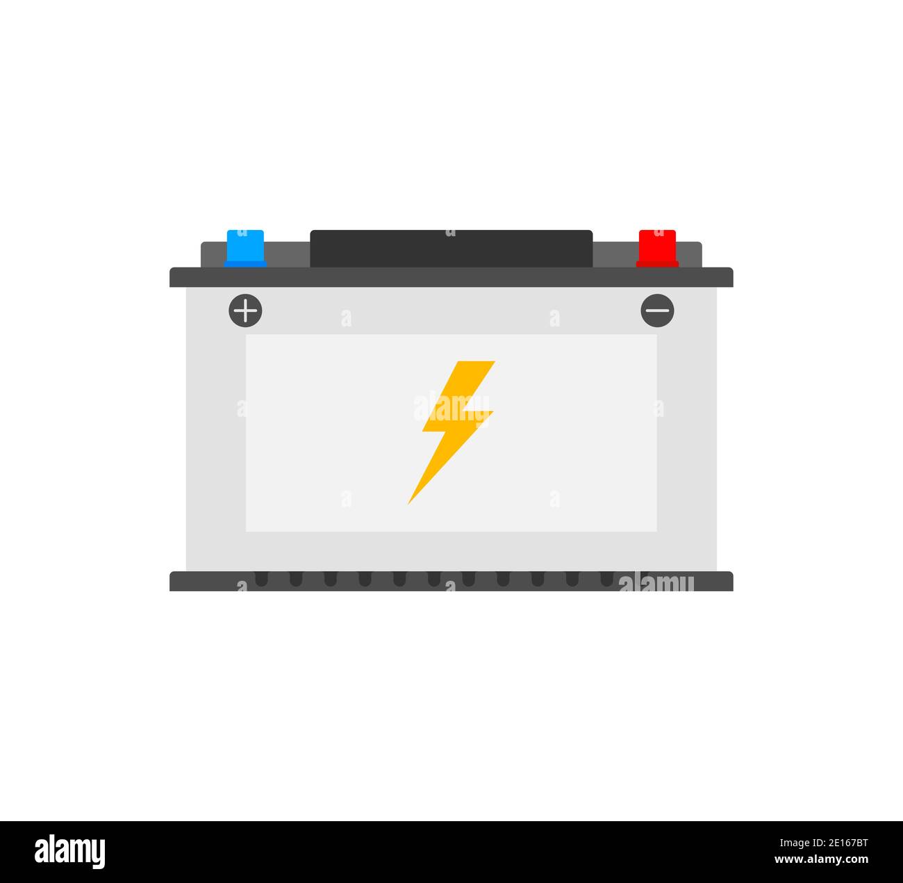 Car Battery icon. Accumulator battery energy power. Vector stock  illustration Stock Vector Image & Art - Alamy