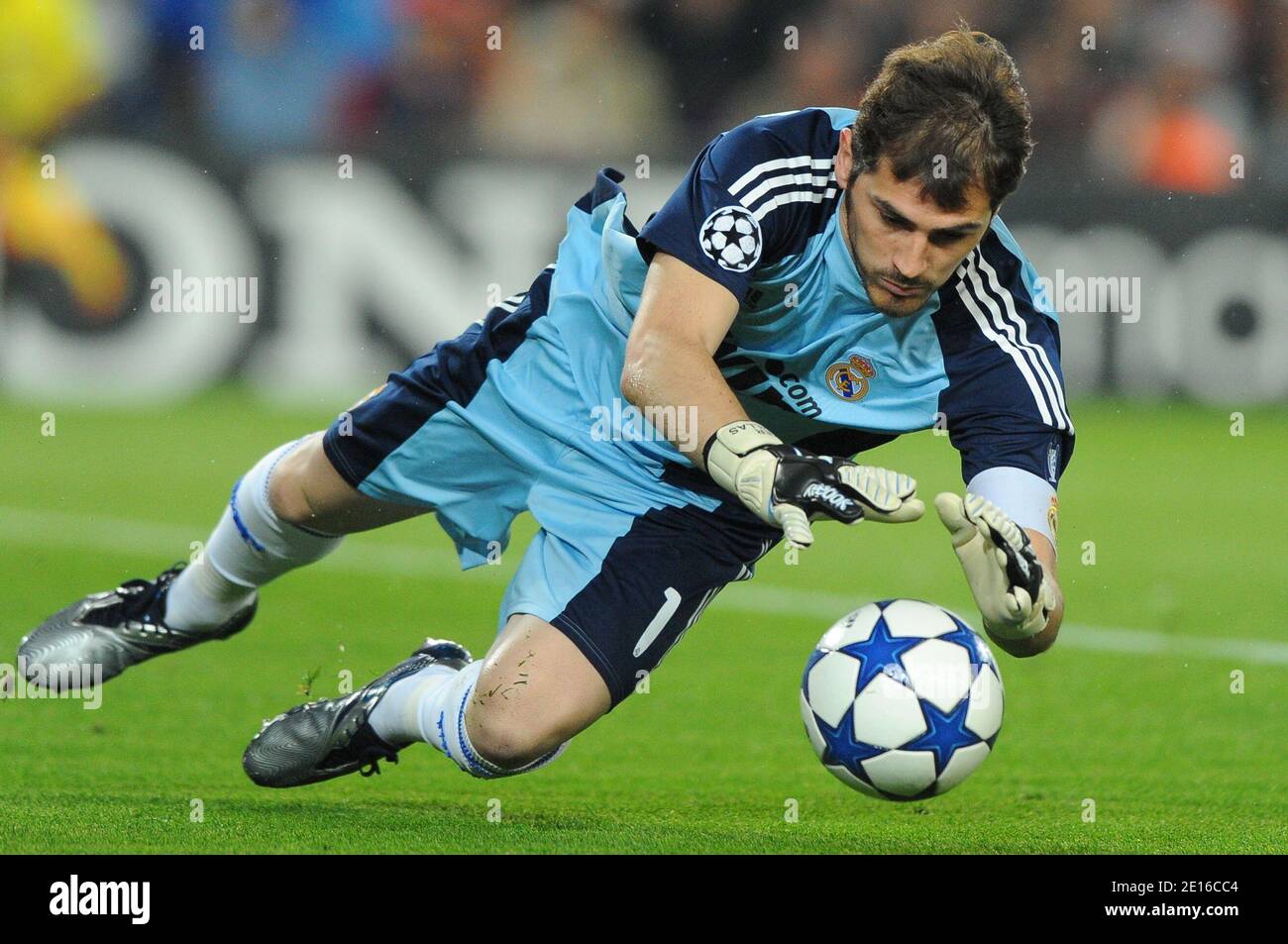 Real Madrid S Goalkeeper Iker Casillas During The Uefa Champions League Semi Final Second Leg Soccer Match