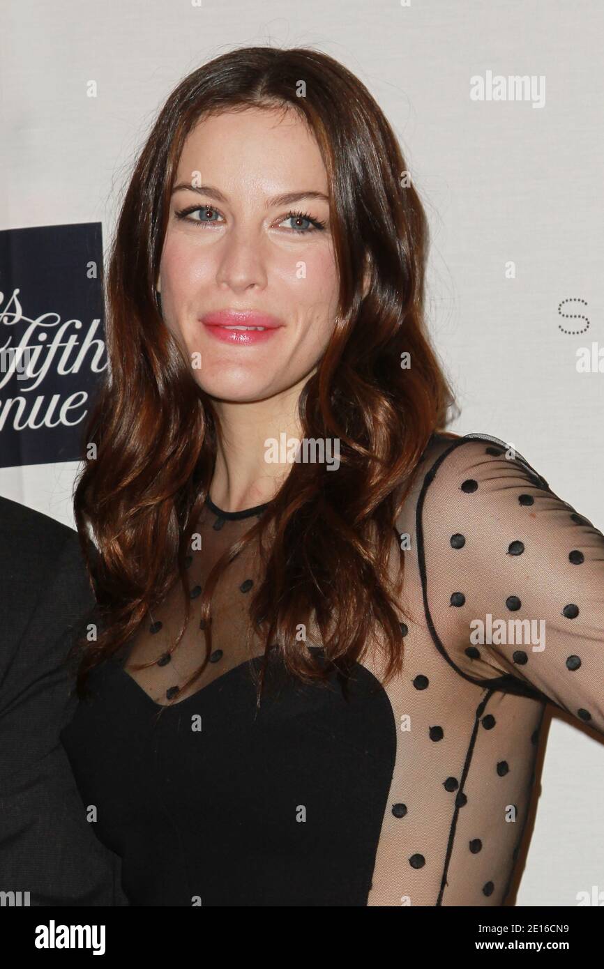 Liv Tyler attends the launch of the new Stella McCartney boutique in Saks Fifth Avenue in New York City, NY, USA on May 4, 2011. Photo by Elizabeth Pantaleo/ABACAPRESS.COM Stock Photo