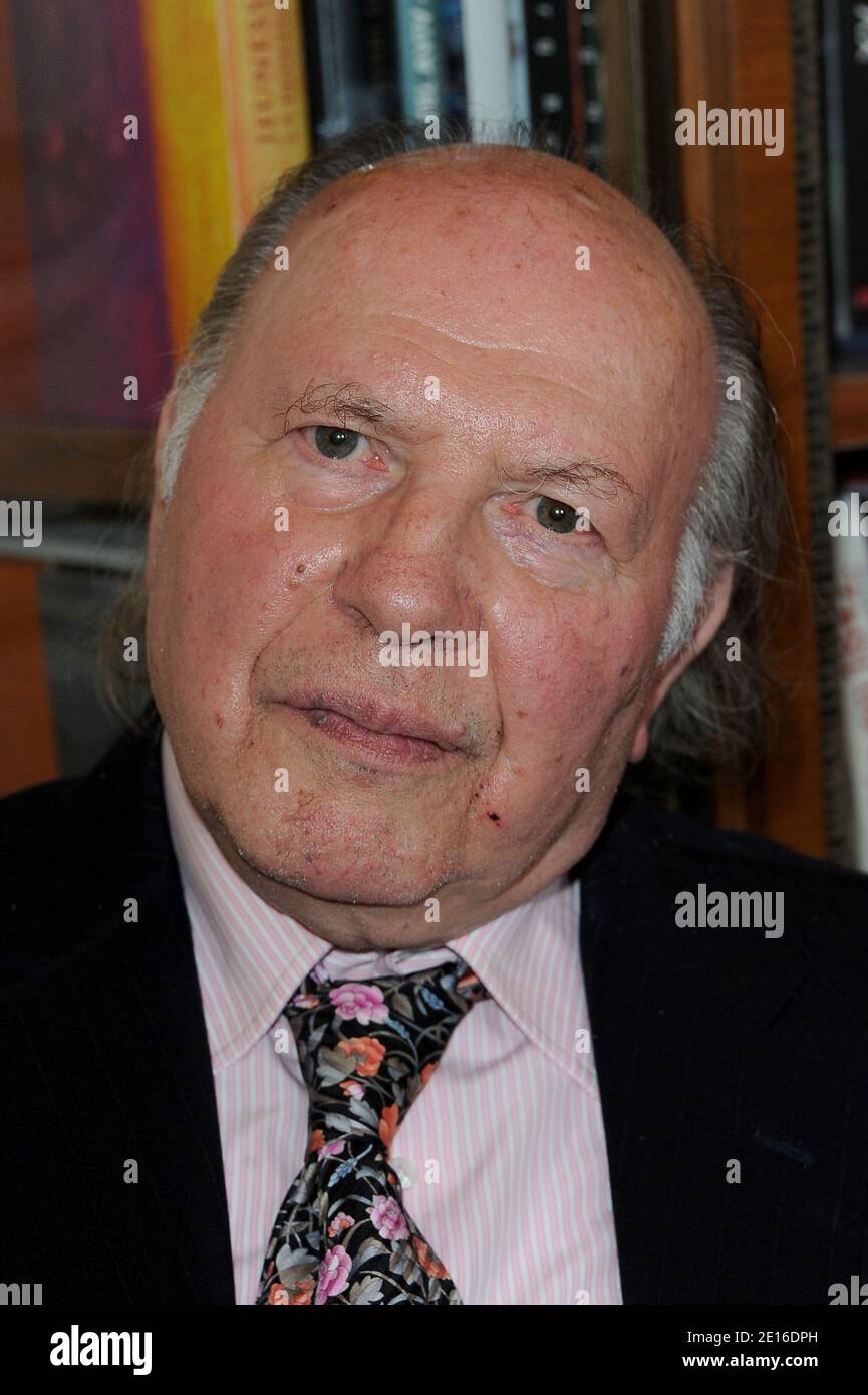 File photo : Imre Kertesz receives the 'Medaille de Vermeil de la Ville de Paris' ( Paris city's vermeil medal) from Paris Mayor Bertrand Delanoe during a ceremony held at the Hotel de Ville in Paris, France on May 5, 2011. Kertesz, the Hungarian writer who won the 2002 Nobel Prize for Literature for fiction largely drawn from his very real experience as a teenage prisoner in Nazi concentration camps, died Thursday. He was 86. Photo by Nicolas Briquet/ABACAPRESS.COM Stock Photo