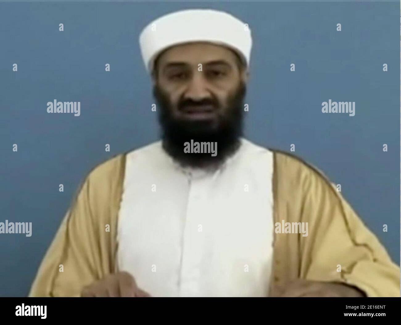 Osama bin Laden is shown in this video frame grab released by the U.S.  Pentagon May 7, 2011. Five videos were found in bin Laden's compound in  Abbottabad, Pakistan after U.S. Navy