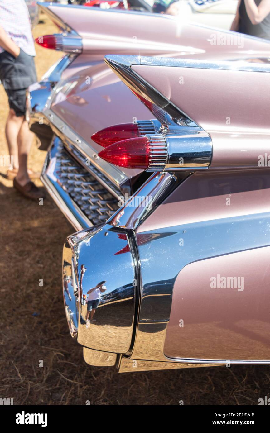 Tail Fin Rear Light Tail fin tail lights cadillac hi-res stock photography and images - Alamy