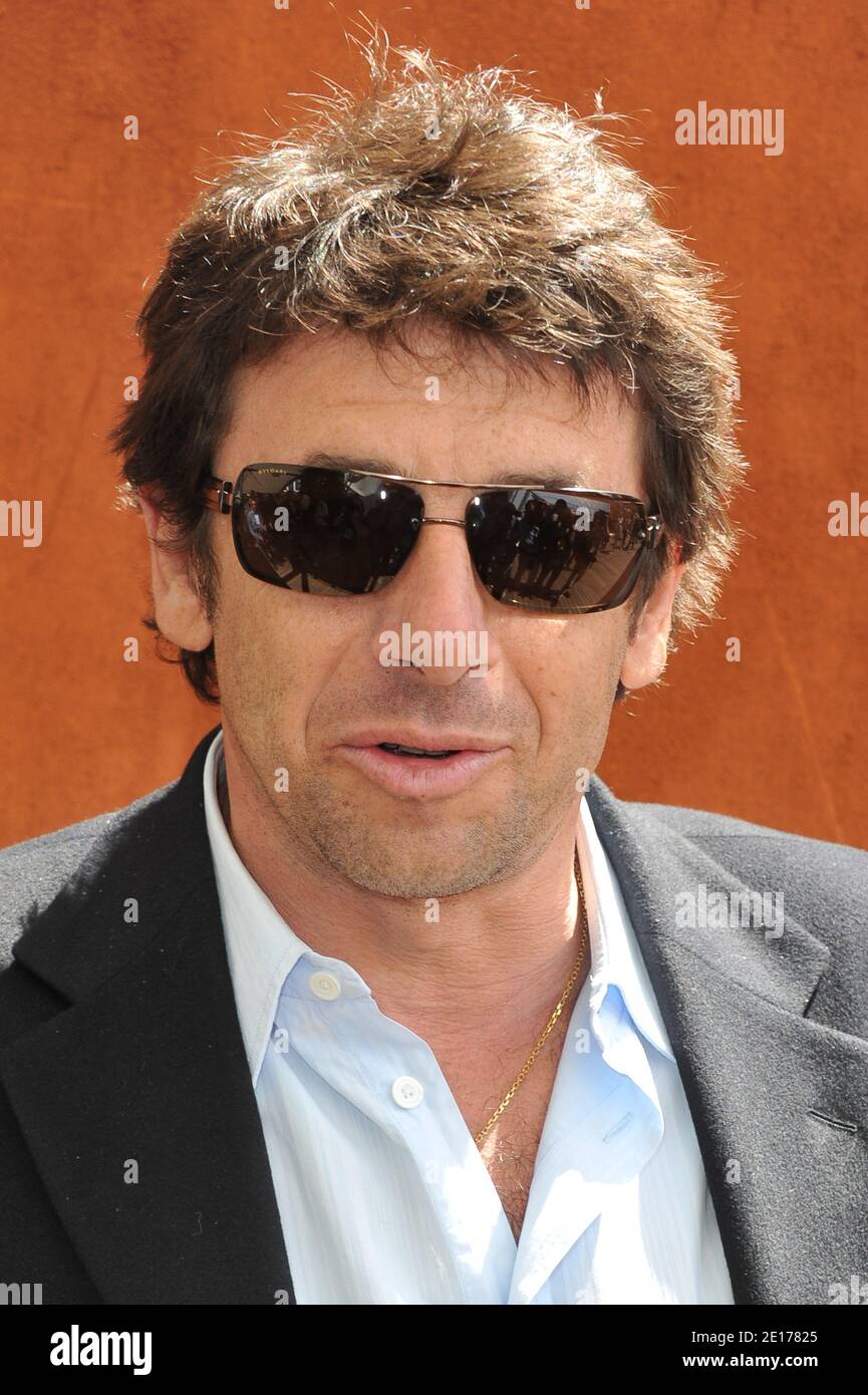 Patrick Bruel attending the French Tennis Open 2011 at Roland Garros ...