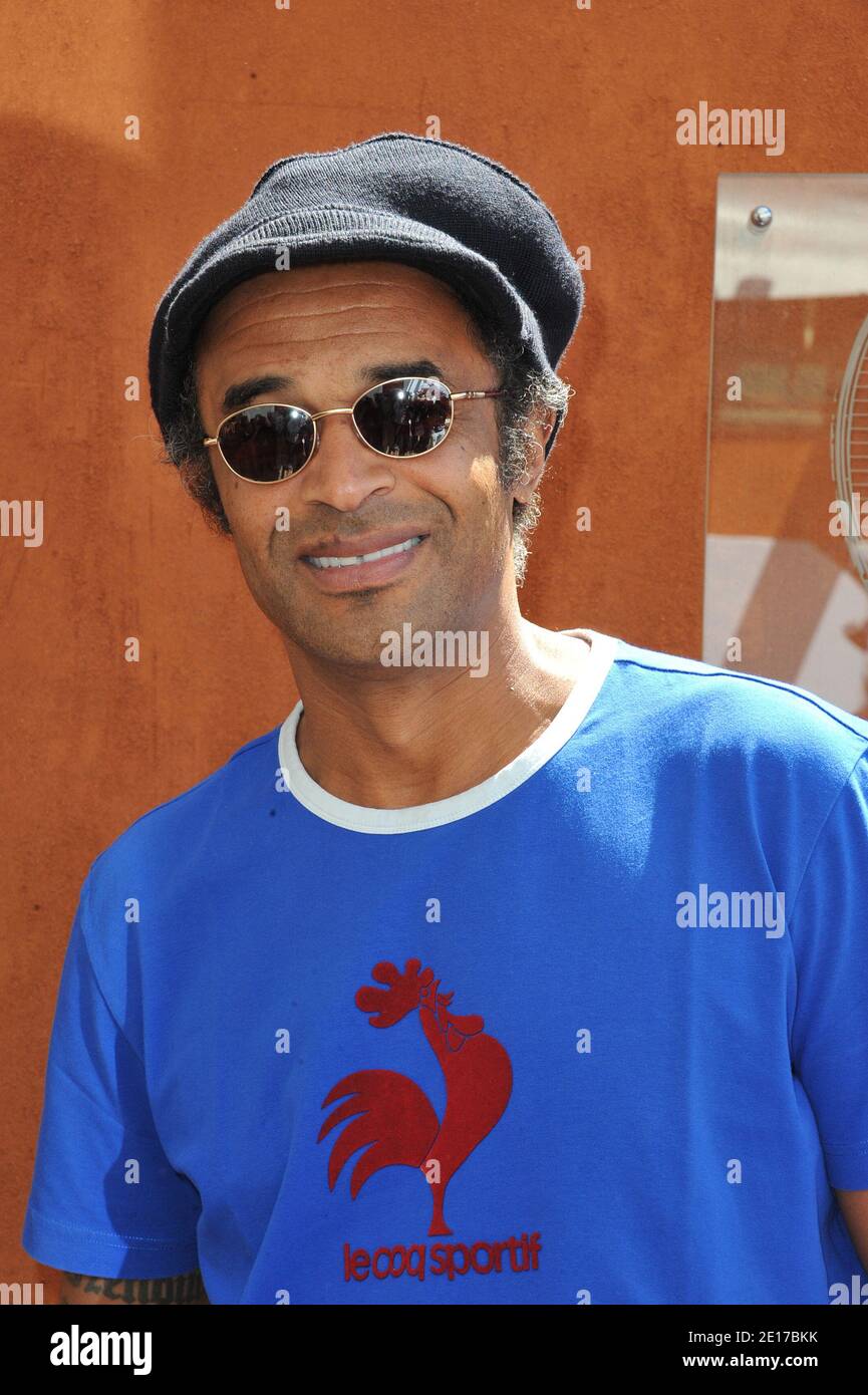 Yannick Noah attending the Day 12 of the 2011 French Open tennis championship