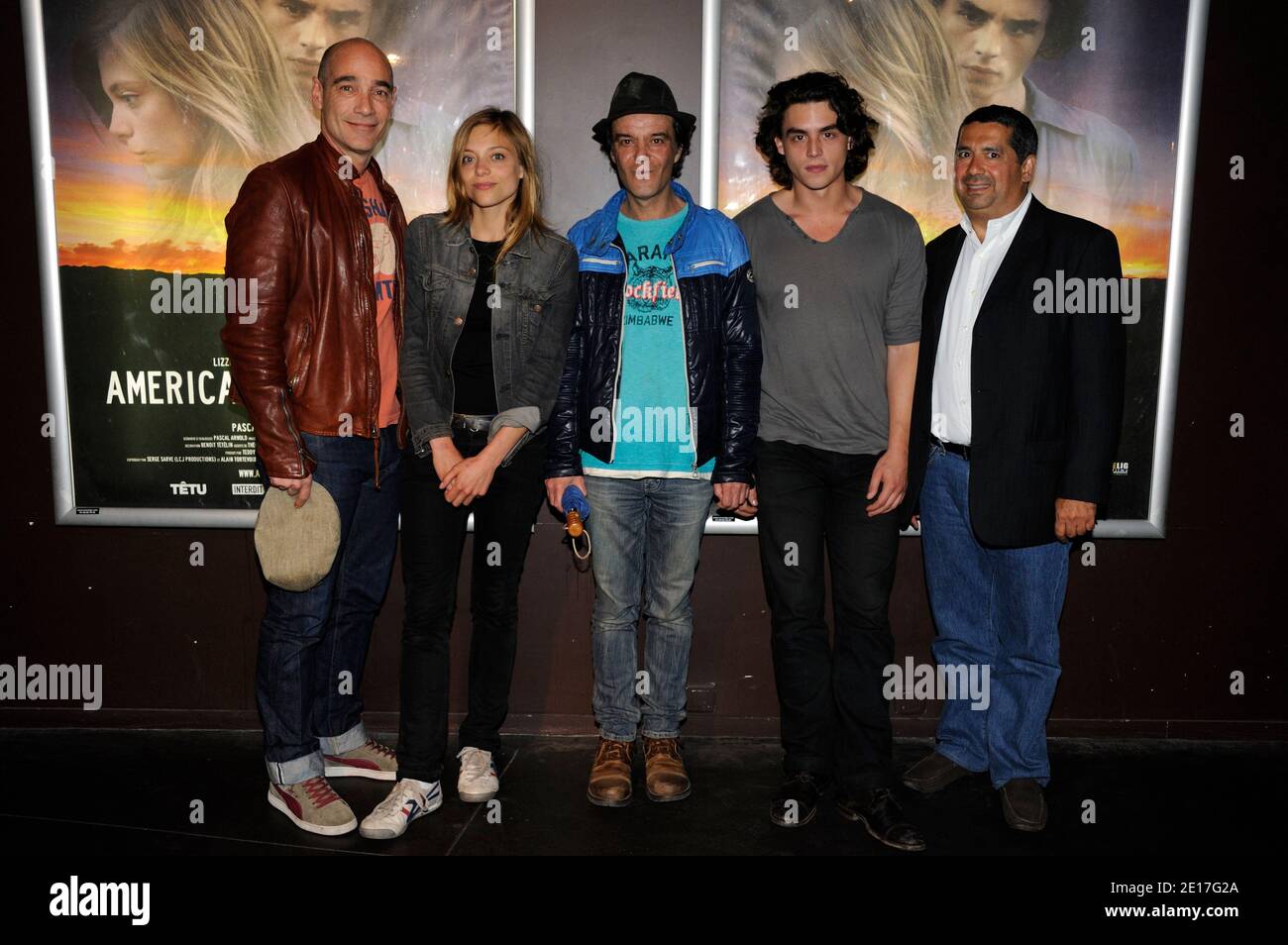 Pascal Arnold Jean Marc Barr Pierre Perrier Lizzie Brochere Attending The Premiere Of