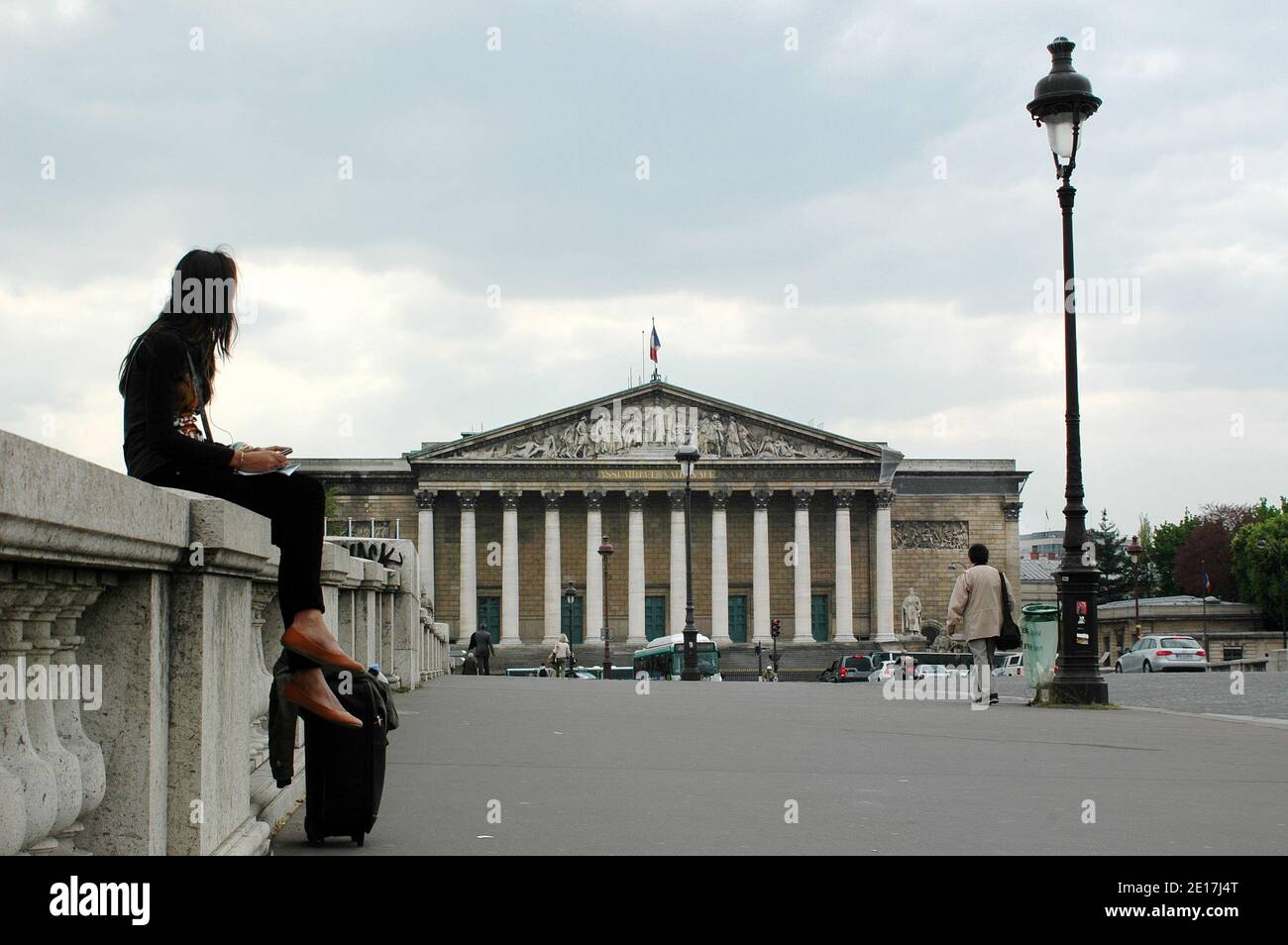Illustration de l'Assemblée Nationale. Sexisme à l'Assemblée: Sur le 577 députés que compte l'Assemblée seules 113 sont des femmes. Paris, France le 5 Juin 2011. Photo by Alain Apaydin/ABACAPRESS.COM Stock Photo