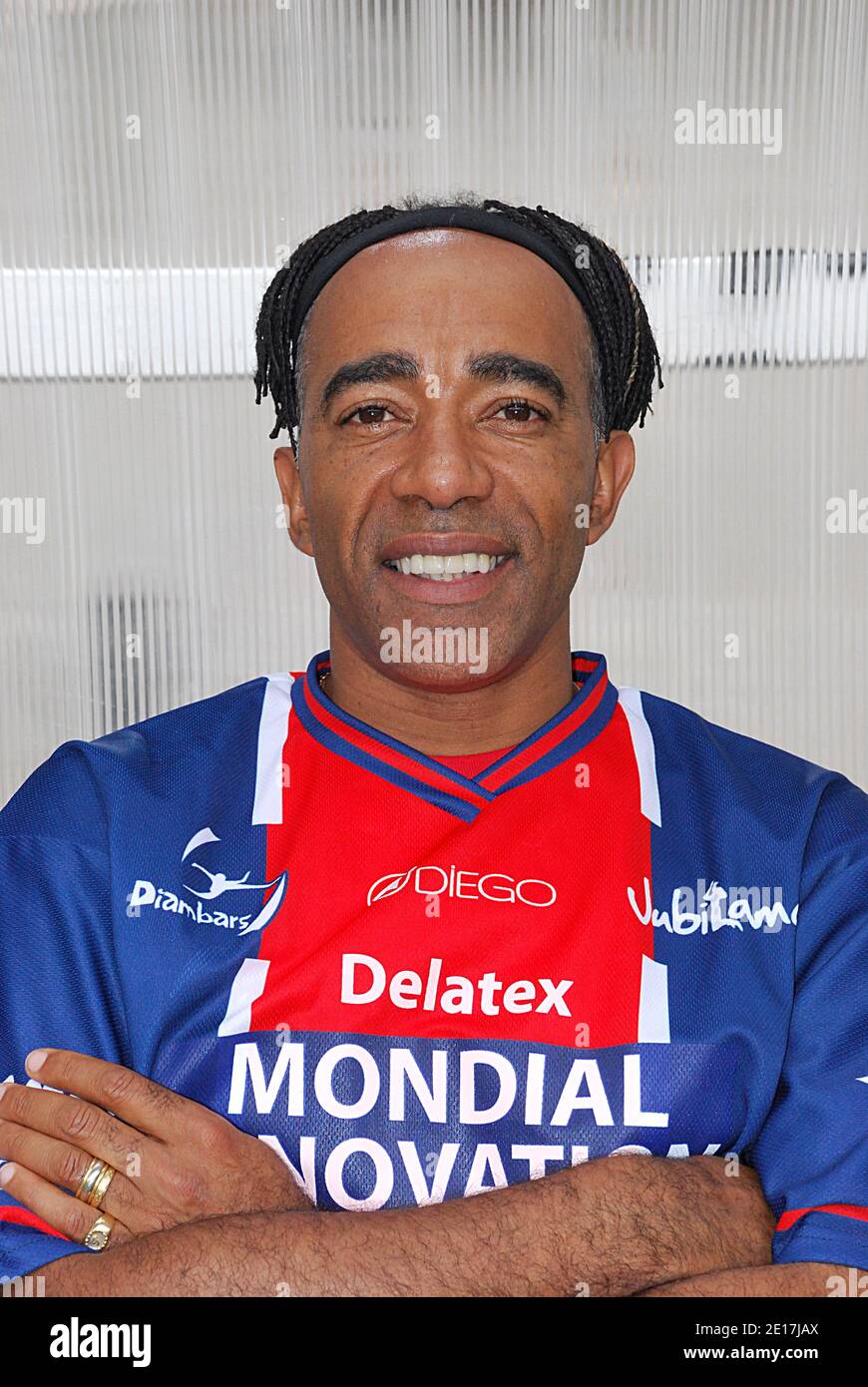 Patrice Loko during Jubilama celebration for the french goalkeeper Bernard Lama career at Parc des Princes Stadium in Paris, France, on June 11, 2011. Photo by Thierry Plessis/ABACAPRESS.COM Stock Photo