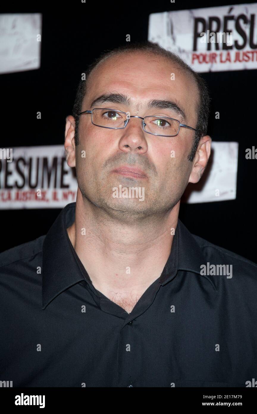 Vincent Garenq attending the Premiere of the movie 'Presume coupable
