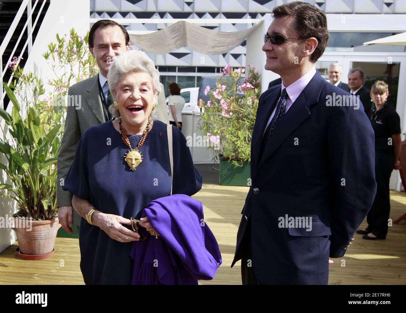 Baroness Philippine de Rothschild, the owner of the French winery Chateau Mouton Rothschild