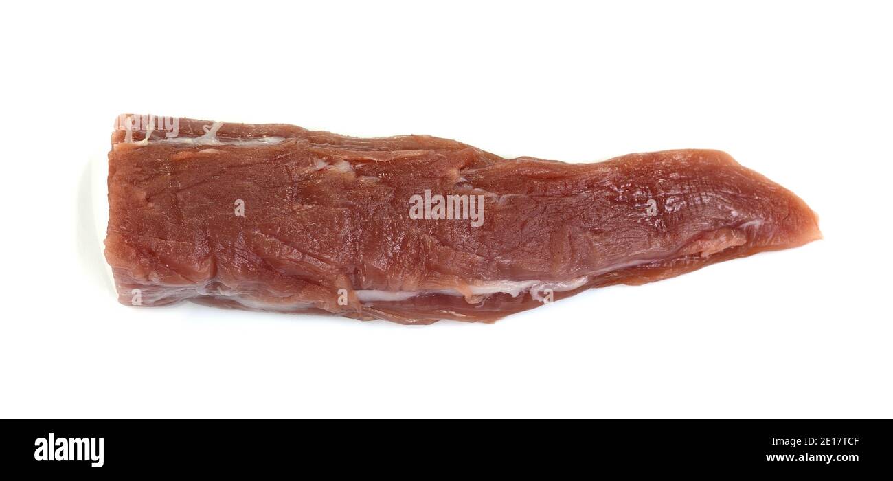 Fresh raw beef meat isolated over white background Stock Photo - Alamy