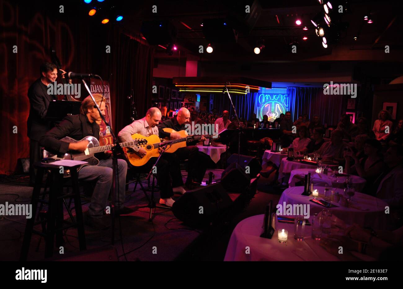 Django Reinhart My Festival Produced From The 28th Of June To The 3rd Of July At Birdland Jazz Club In Ny With Samson Schmitt Guitar Perre Blanchard Violon Ludovic Beier Accordion Doudou