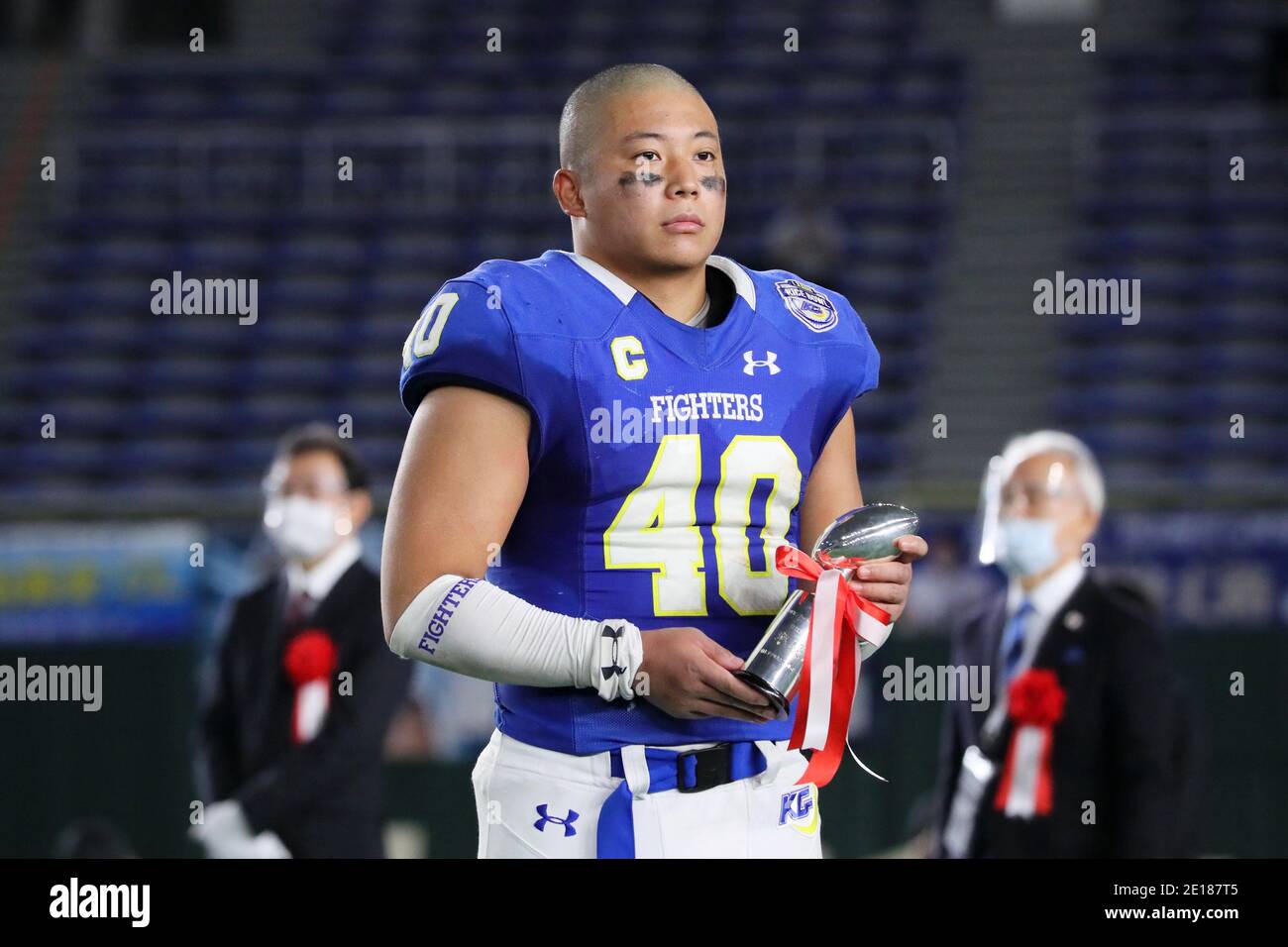 Tokyo Dome, Tokyo, Japan. 3rd Jan, 2021. Ryoi Shigeji (Fighters