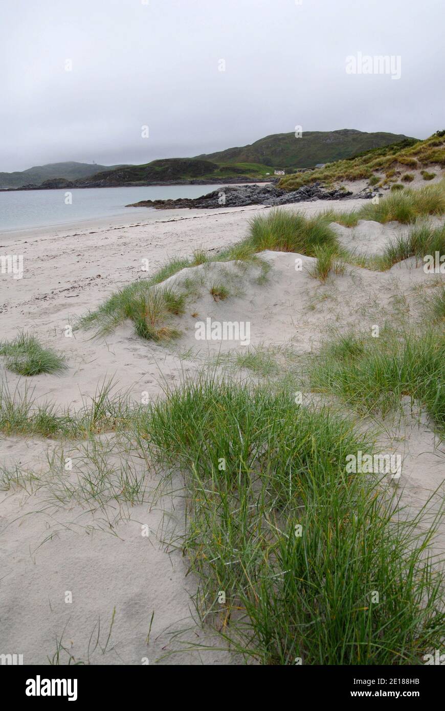 Scotland, Outer Hebrides, sandy beach Stock Photo