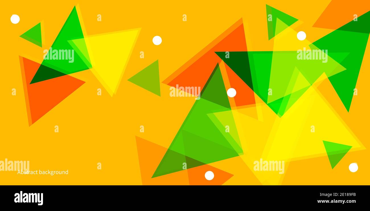 Abstract triangle background. Modern flat wallpaper. Geometric web banner Stock Vector