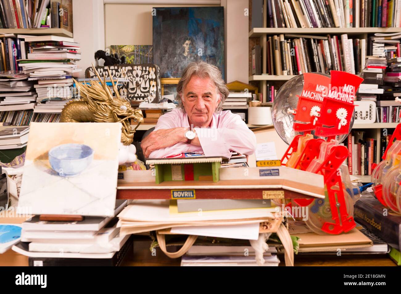 Sir Paul Smith fashion designer photographed in his office, Covent Garden,  London, UK. 2 Jun 2011 Stock Photo - Alamy
