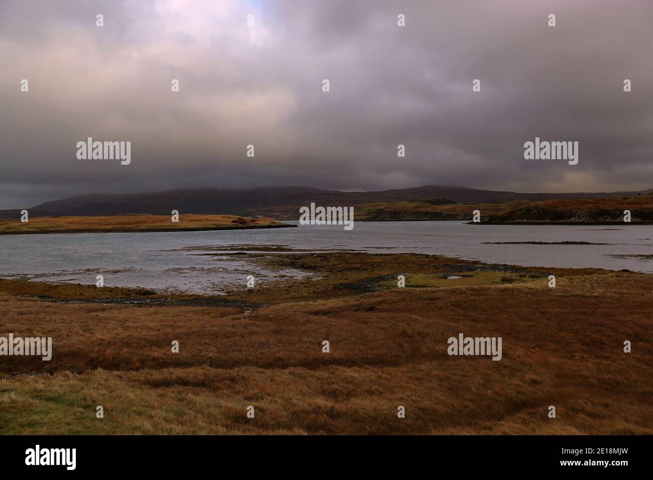 Landscape of the Isle of Skye in Scotland Stock Photo - Alamy