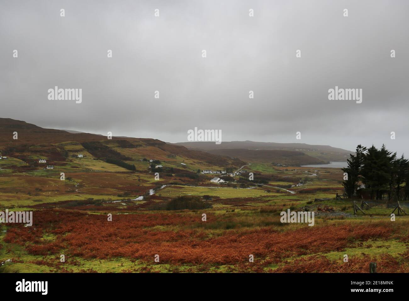 Landscape of the Isle of Skye in Scotland Stock Photo - Alamy