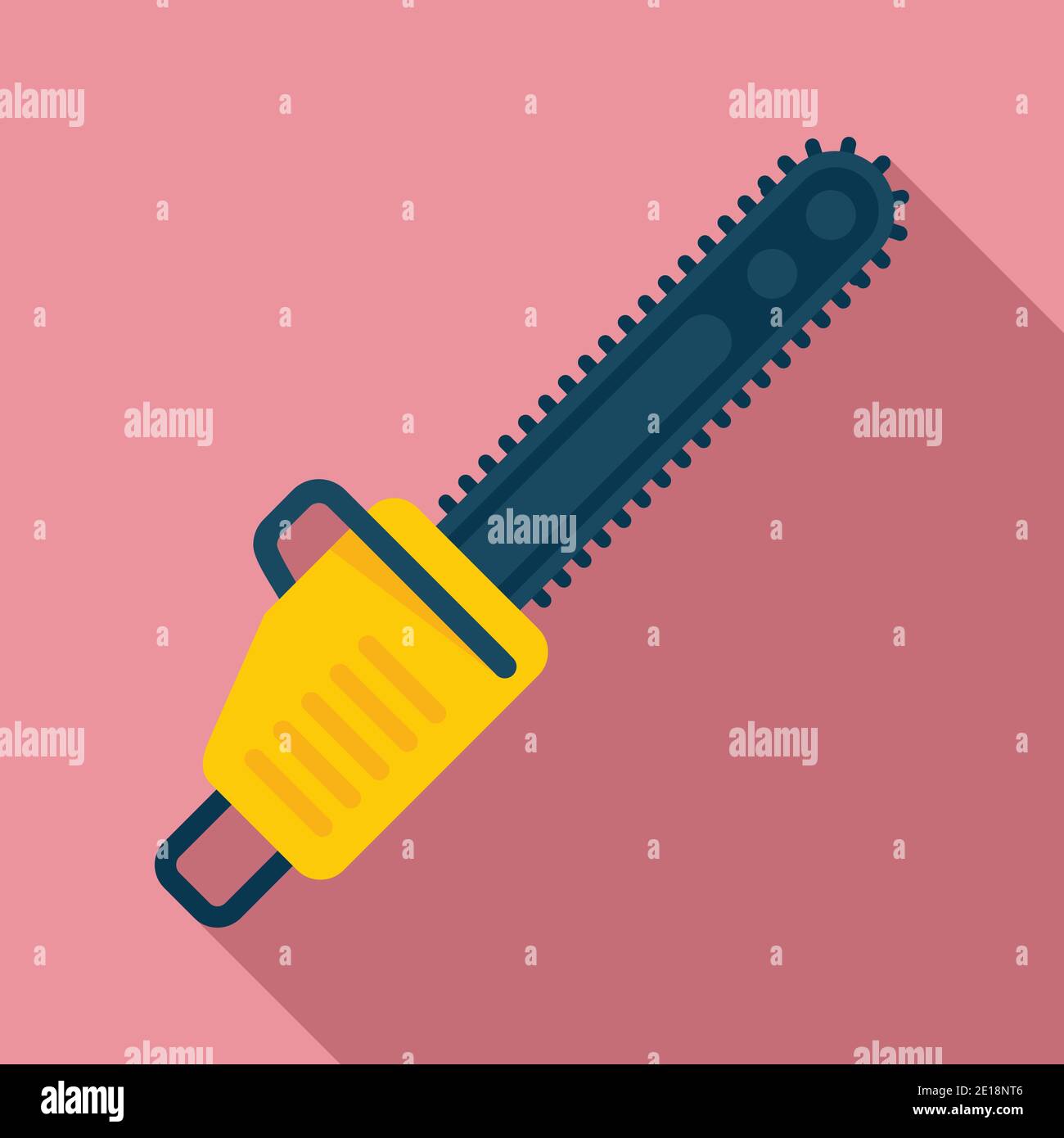 Chainsaw set collection Stock Vector Images - Alamy
