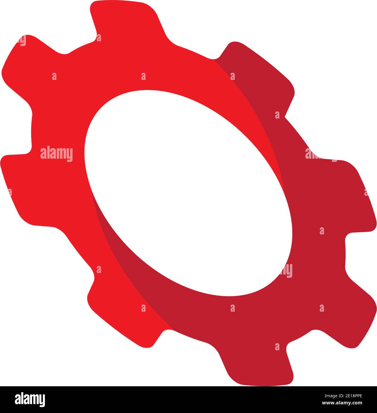 Gear Logo Template vector icon illustration design Stock Vector