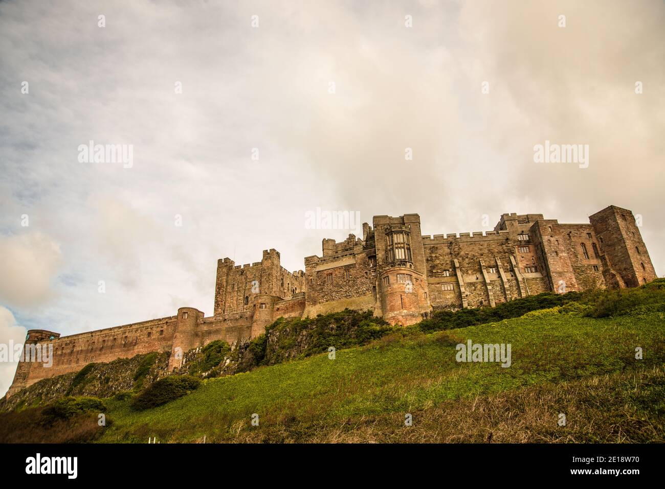 by the castle Raymond Boswell Stock Photo