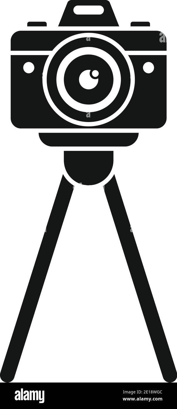 Camera stand icon, simple style Stock Vector Image & Art Alamy