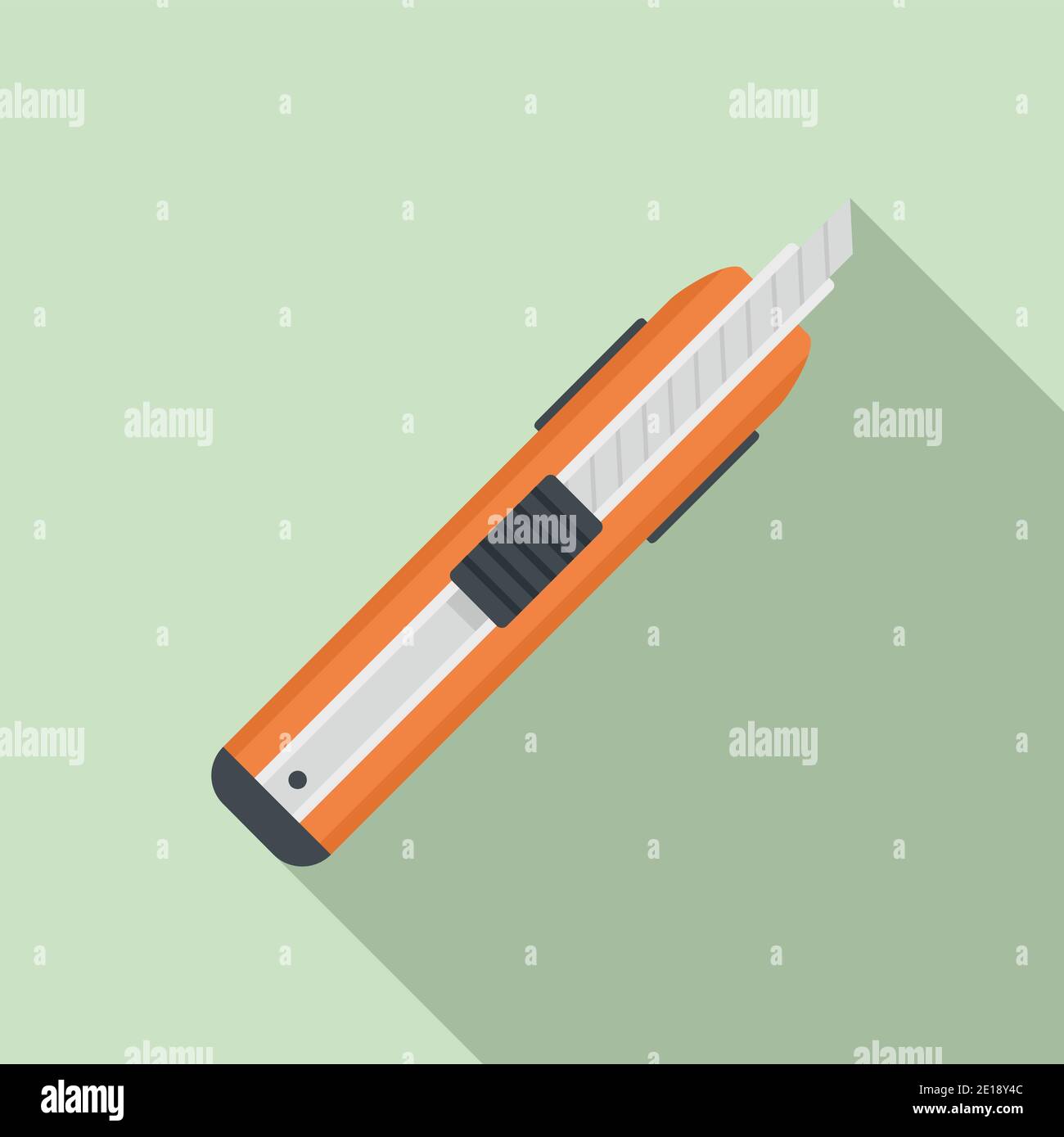 Box cutter yellow Stock Vector Images - Alamy