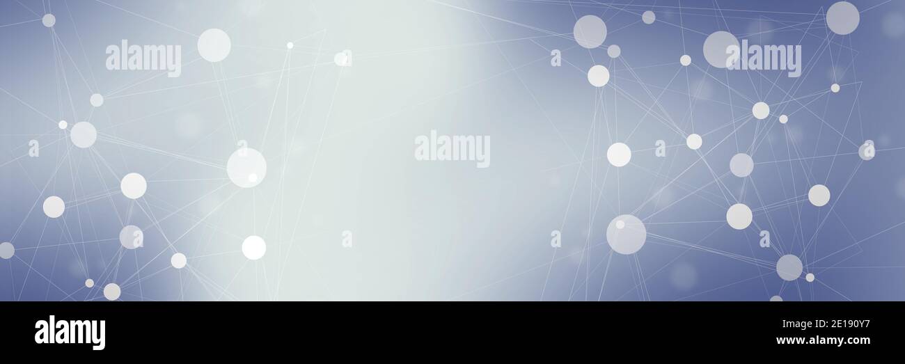 Abstract polygonal with connecting dots and lines Stock Photo - Alamy