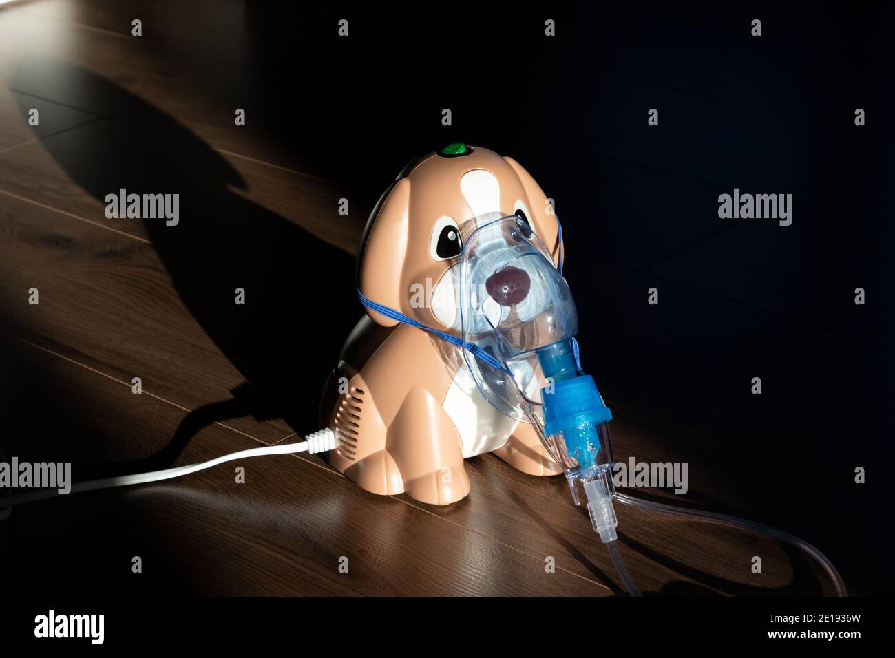 Compressor nebulizer. An inhaler made in pet puppy shape. Suitable for ...