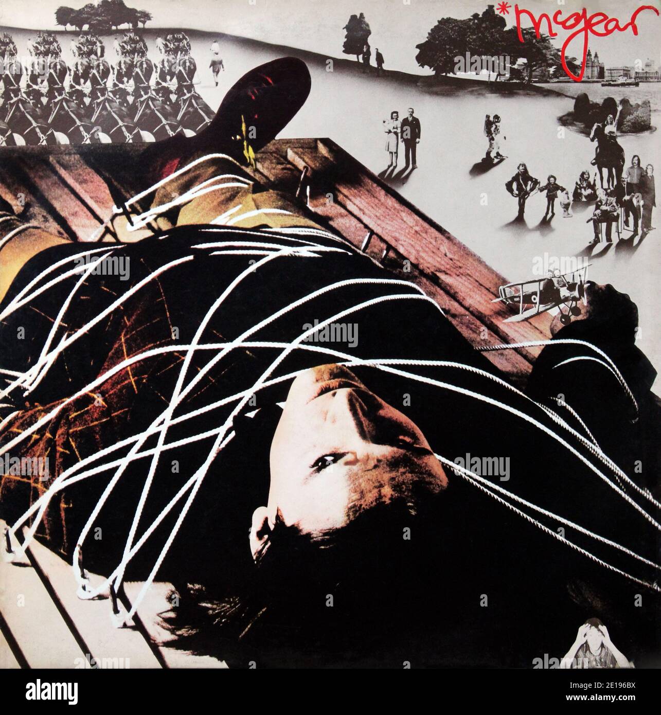 Mike McGear: 1974. LP front cover: McGear Stock Photo