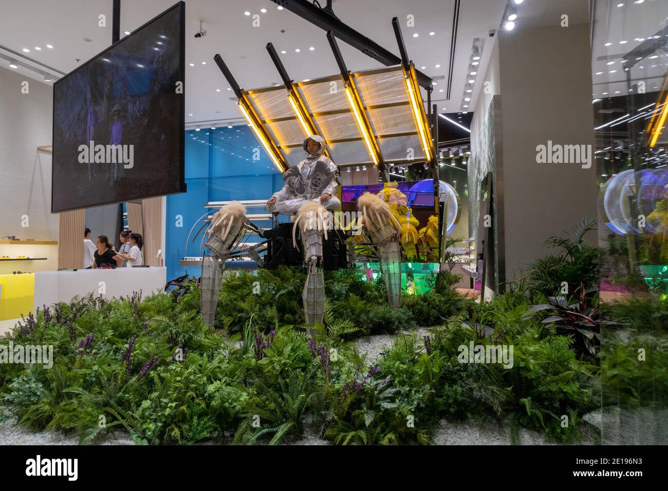 Gentle Monster sunglasses shop, Dubai Stock Photo Alamy