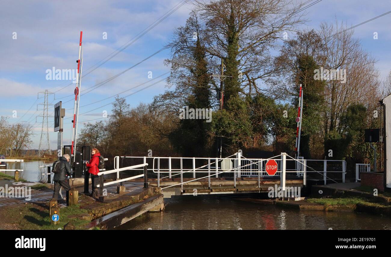 Spencer’s swing bridge on the Leeds and Liverpool canal has had new