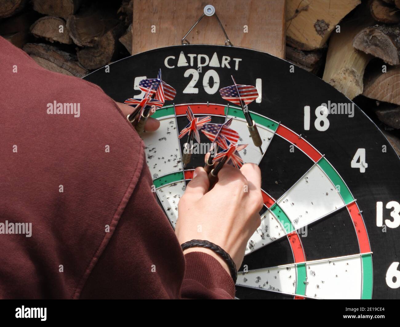Dart player hi-res stock photography and images - Alamy
