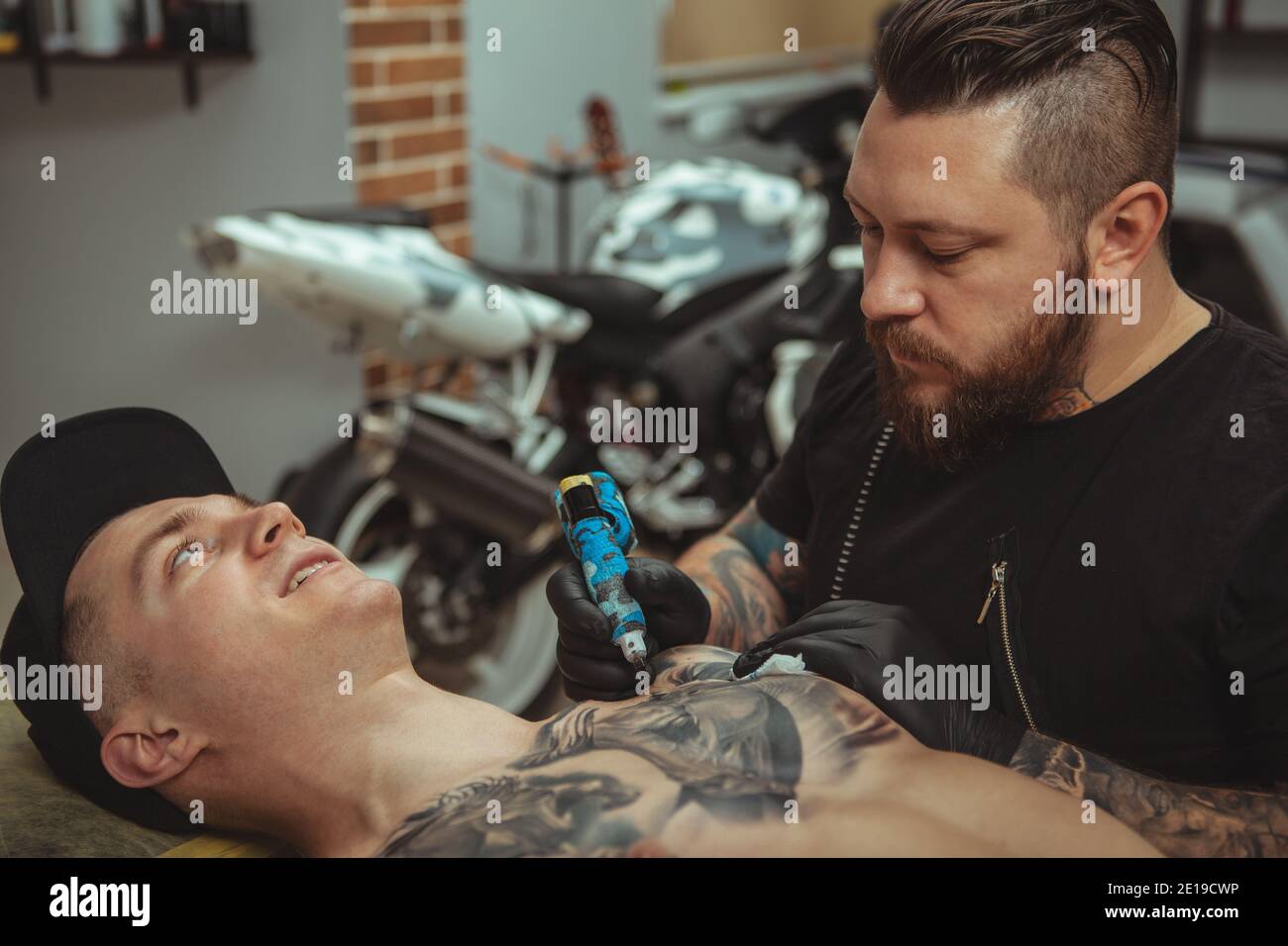 Page 3 Tattoo On Chest High Resolution Stock Photography And Images Alamy