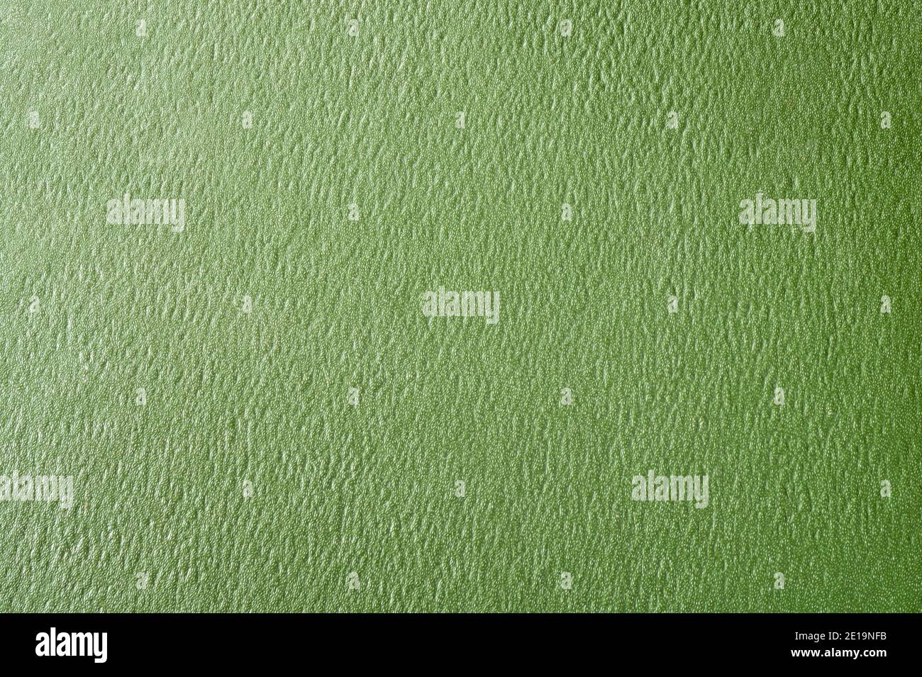 The Texture of the green paper close-up.Horizontal background for album Stock Photo
