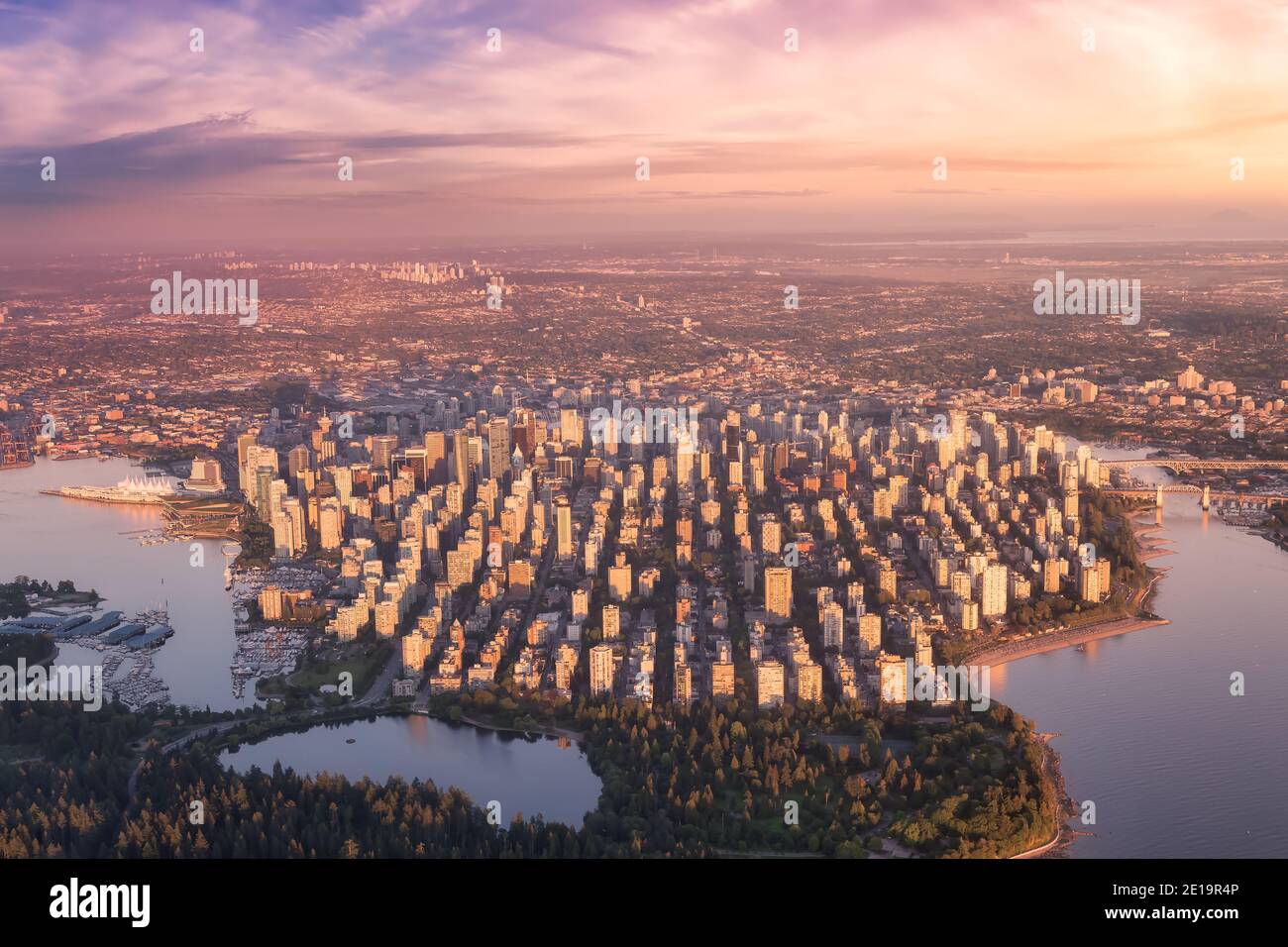 Downtown Vancouver, BC, Canada Stock Photo Alamy