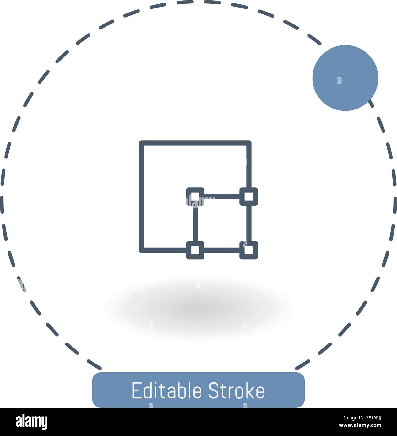 right alignment vector icon editable stroke outline icons for web and ...
