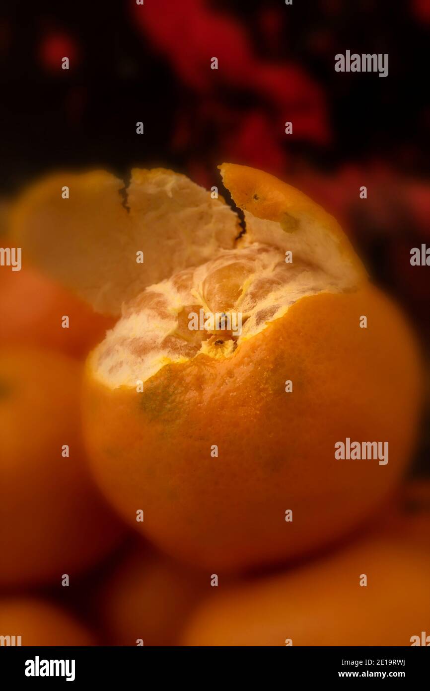 Easy peel tangerines, food stilllife Stock Photo Alamy
