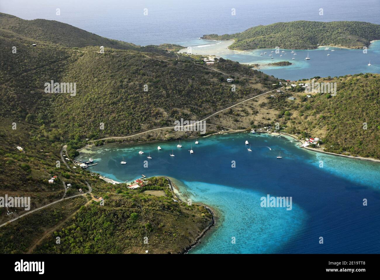 British virgin islands aerial hires stock photography and images Alamy