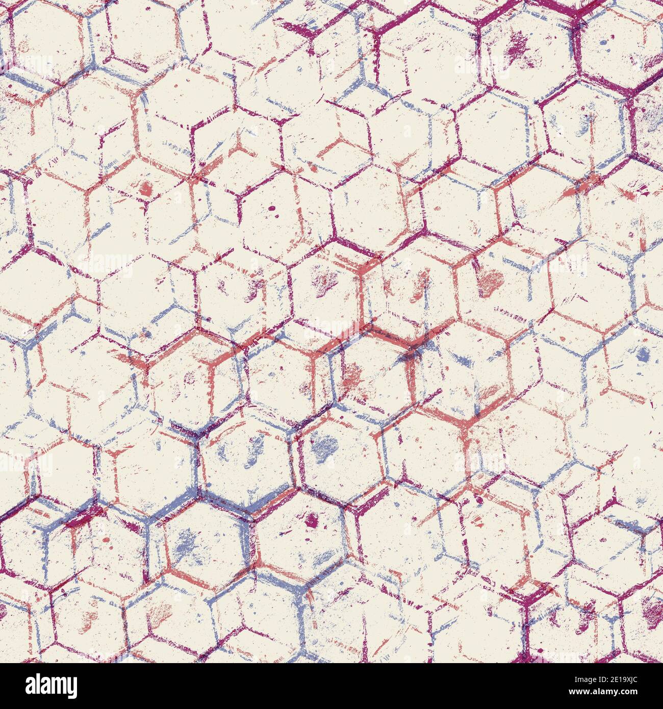 Seamless abstract pattern in shades of pink Stock Photo - Alamy