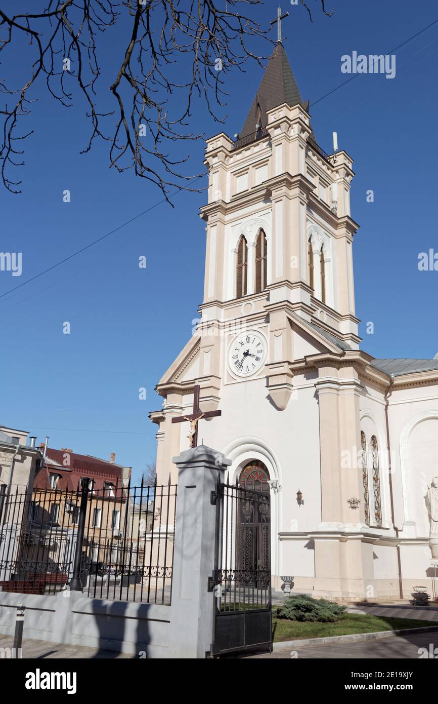 Assumption of the Blessed Virgin Mary Cathedral in Odessa, Ukraine. The building was erected in 1844-1853 Stock Photo