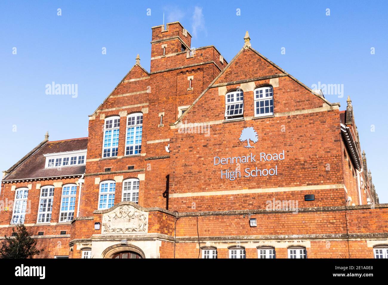 Denmark Road High School, Kingsholm, Gloucester UK Stock Photo