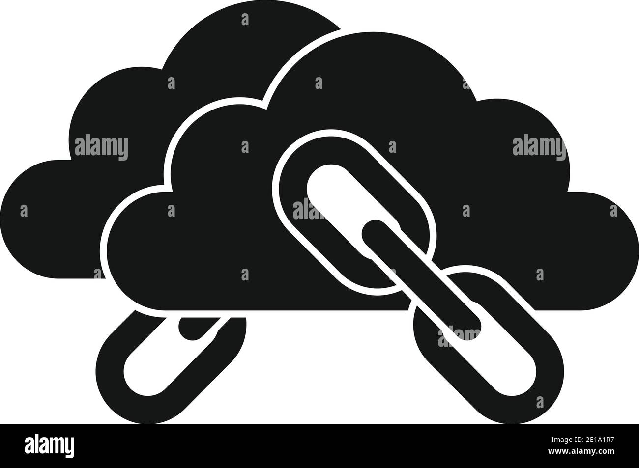 Cloud backlink strategy icon, simple style Stock Vector Image & Art - Alamy