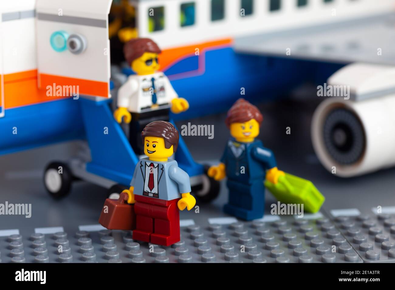 Lego airplane hi-res stock photography and images - Alamy