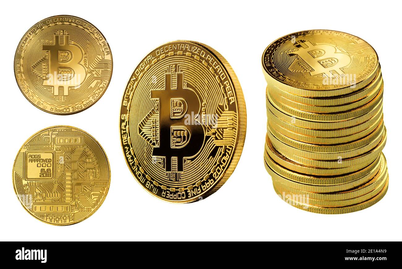 Cryptocurrency logo set Cut Out Stock Images & Pictures - Alamy