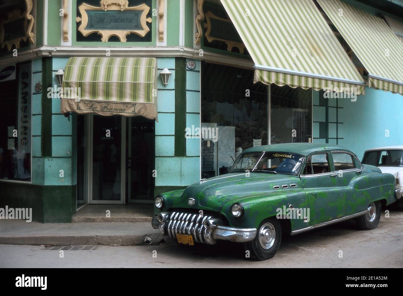 Havana - Cuba 1998 (Photo on photographic film) Stock Photo