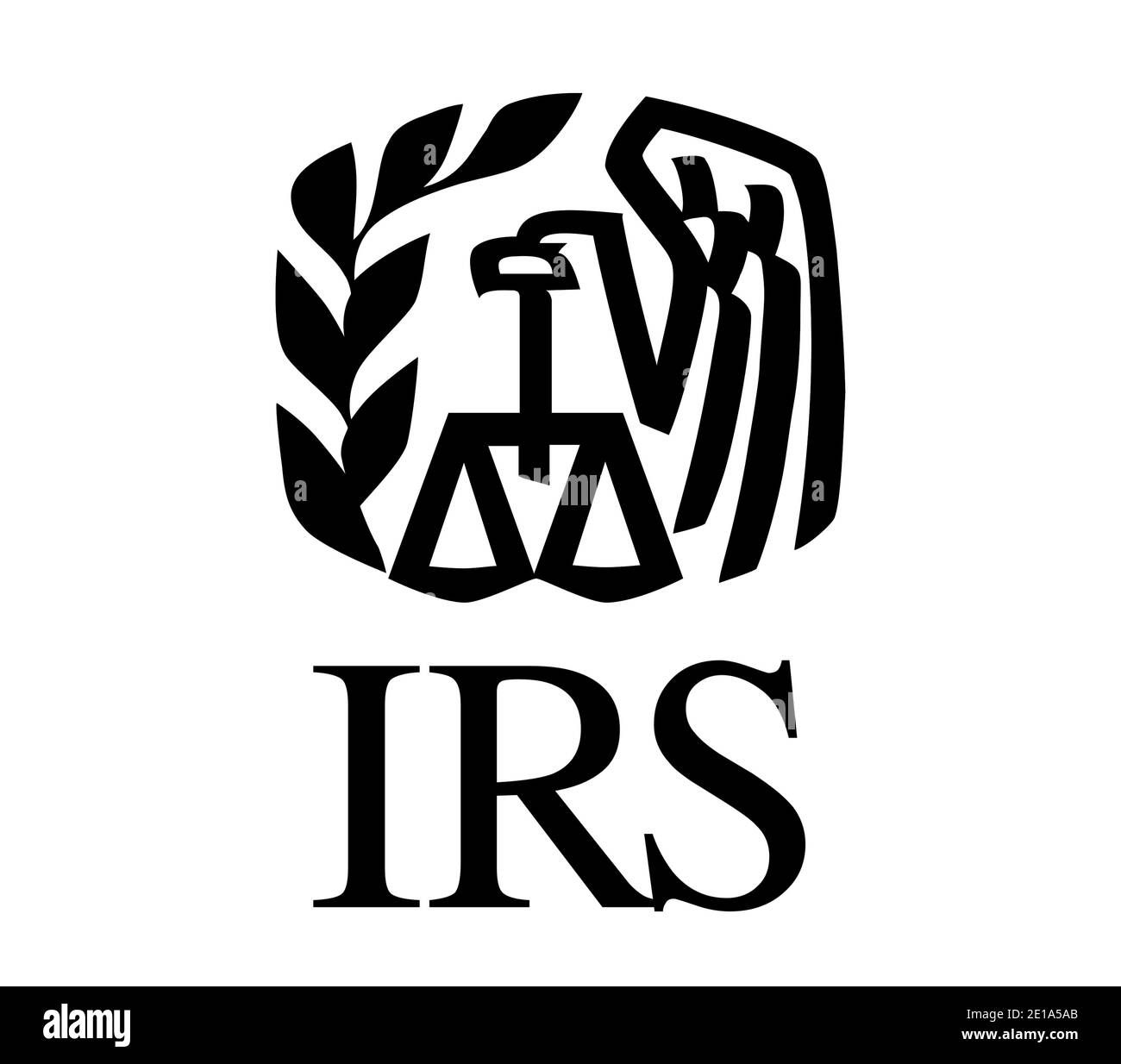 IRS Department ot the Treasury Stock Photo